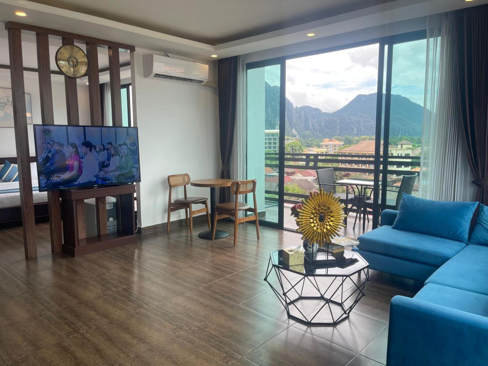 Vang Vieng Topview Hotel Luaran gambar