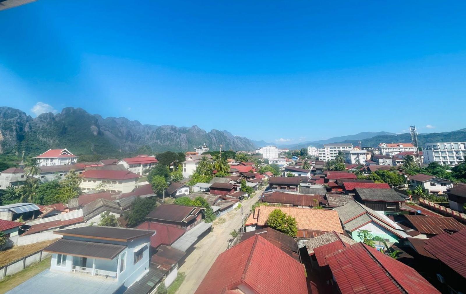 Vang Vieng Topview Hotel Luaran gambar